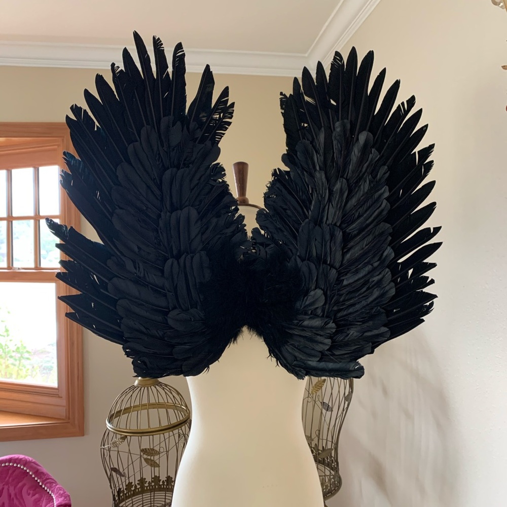 WINGS- adult size real feather large wings.